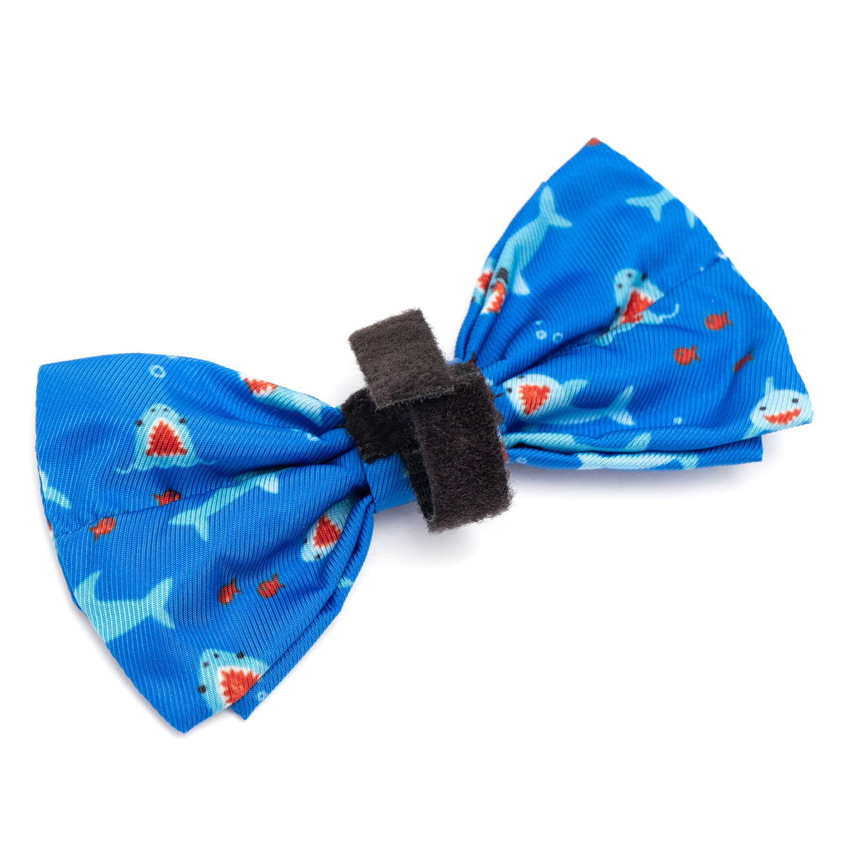 Chomp Dog Bow Tie – Polyester, Blue, Sizes S, L