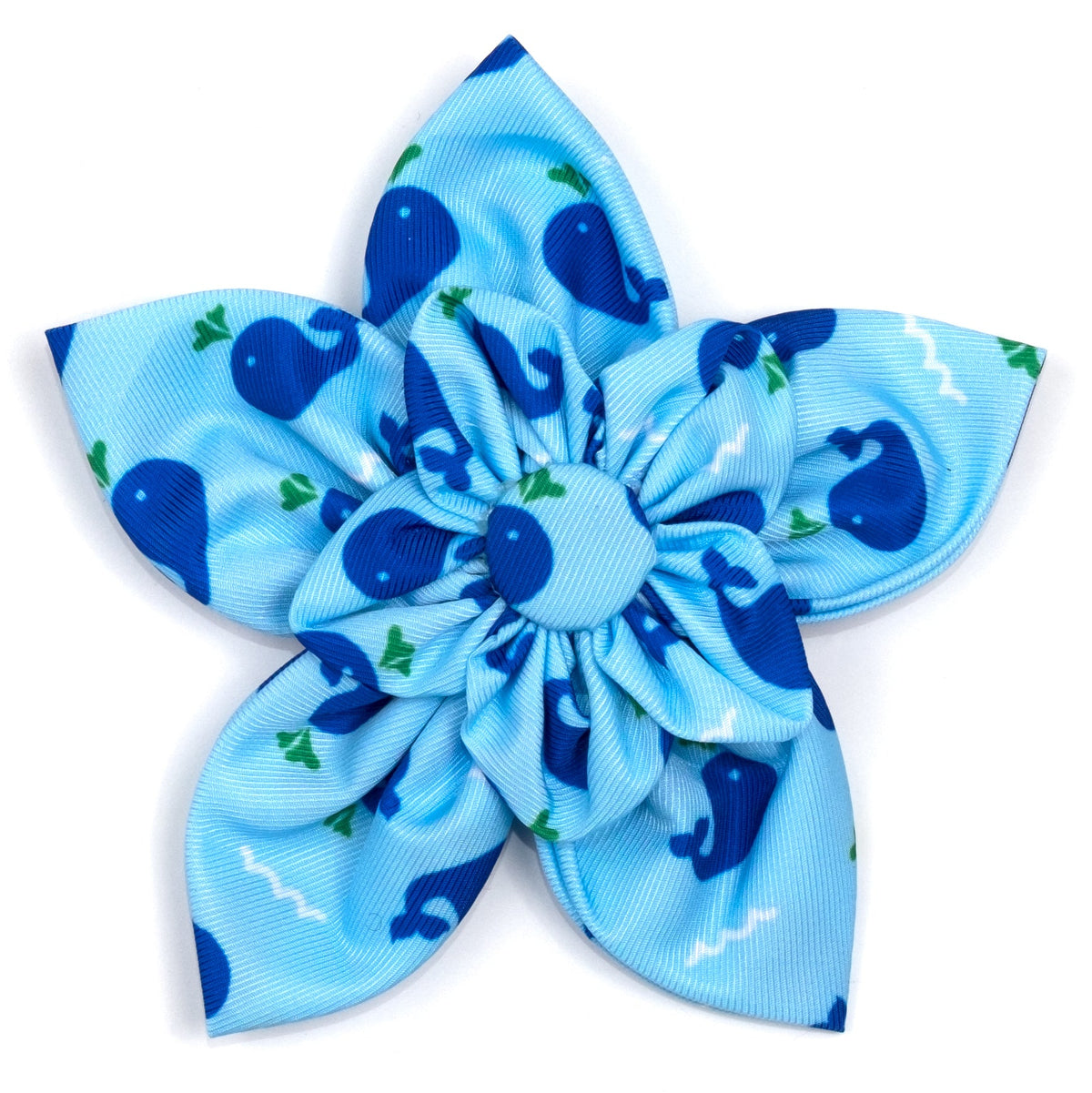 Squirt Dog Flower – Polyester, Blue, Sizes S, L
