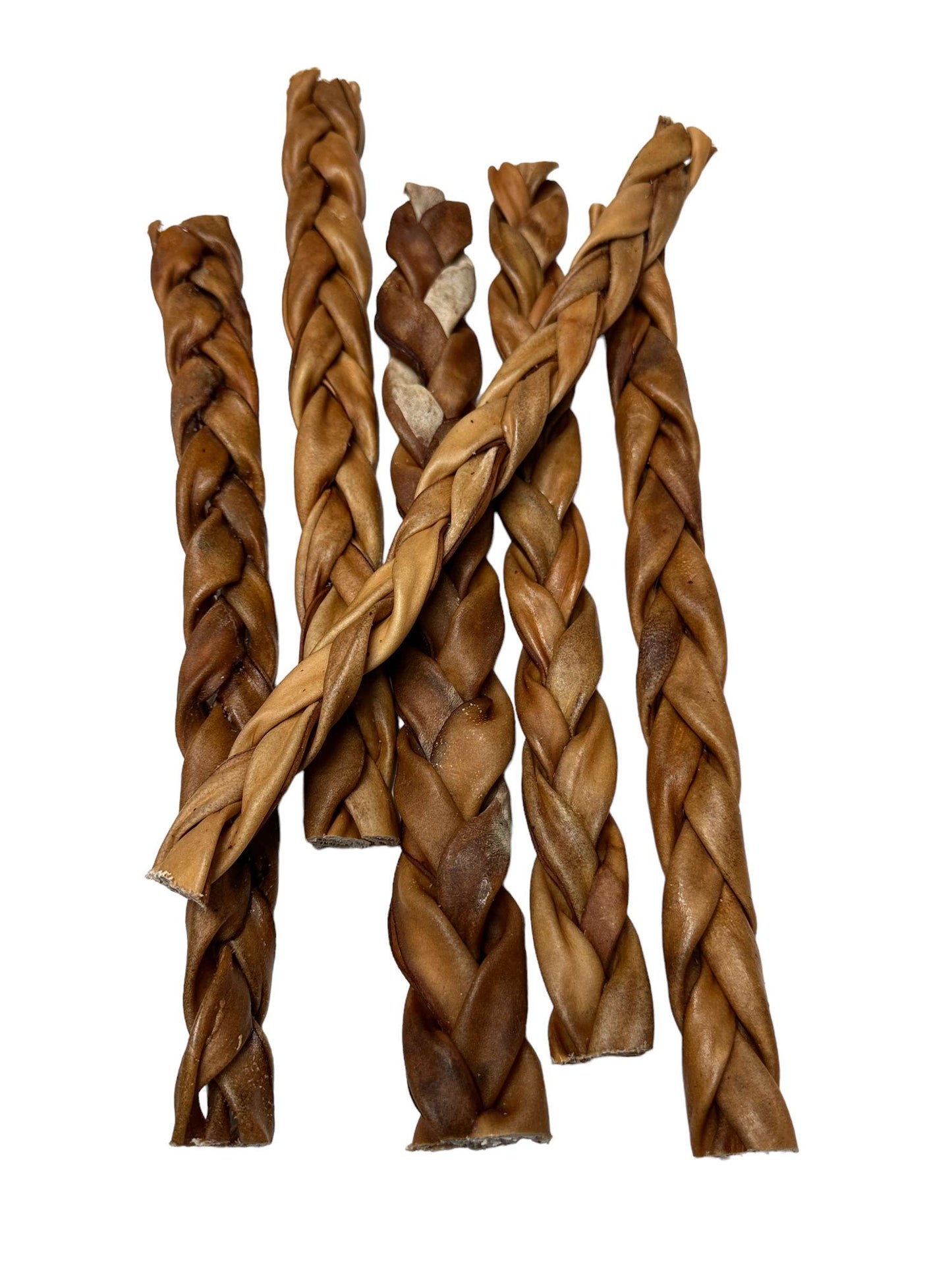 Dog Treat - 12" Braided Collagen Chew - 10Pk - Image 2