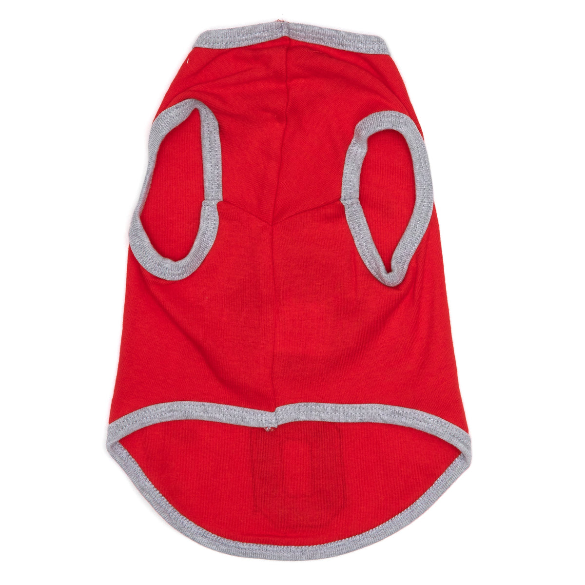 Ohio State Bark for Buckeyes Dog Dog Tank Top – Cotton, Scarlet, Sizes XS–XXL