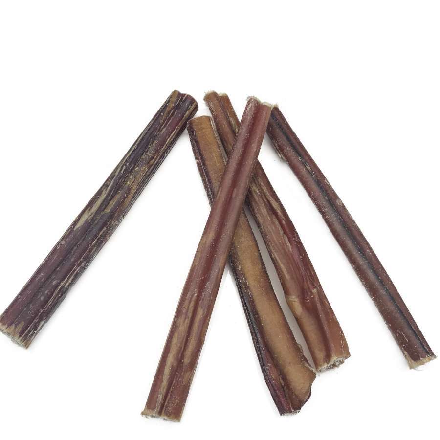 Dog Treat - 6" Beef Bully Sticks Std - 6 Pack