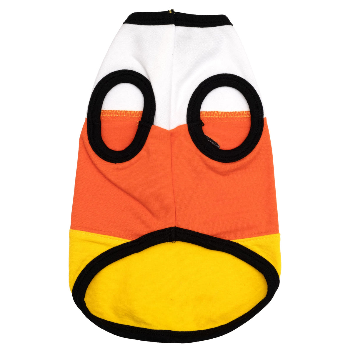 Candy Corn Dog Tank Top – Cotton, Multicolored, Sizes XS–XXL