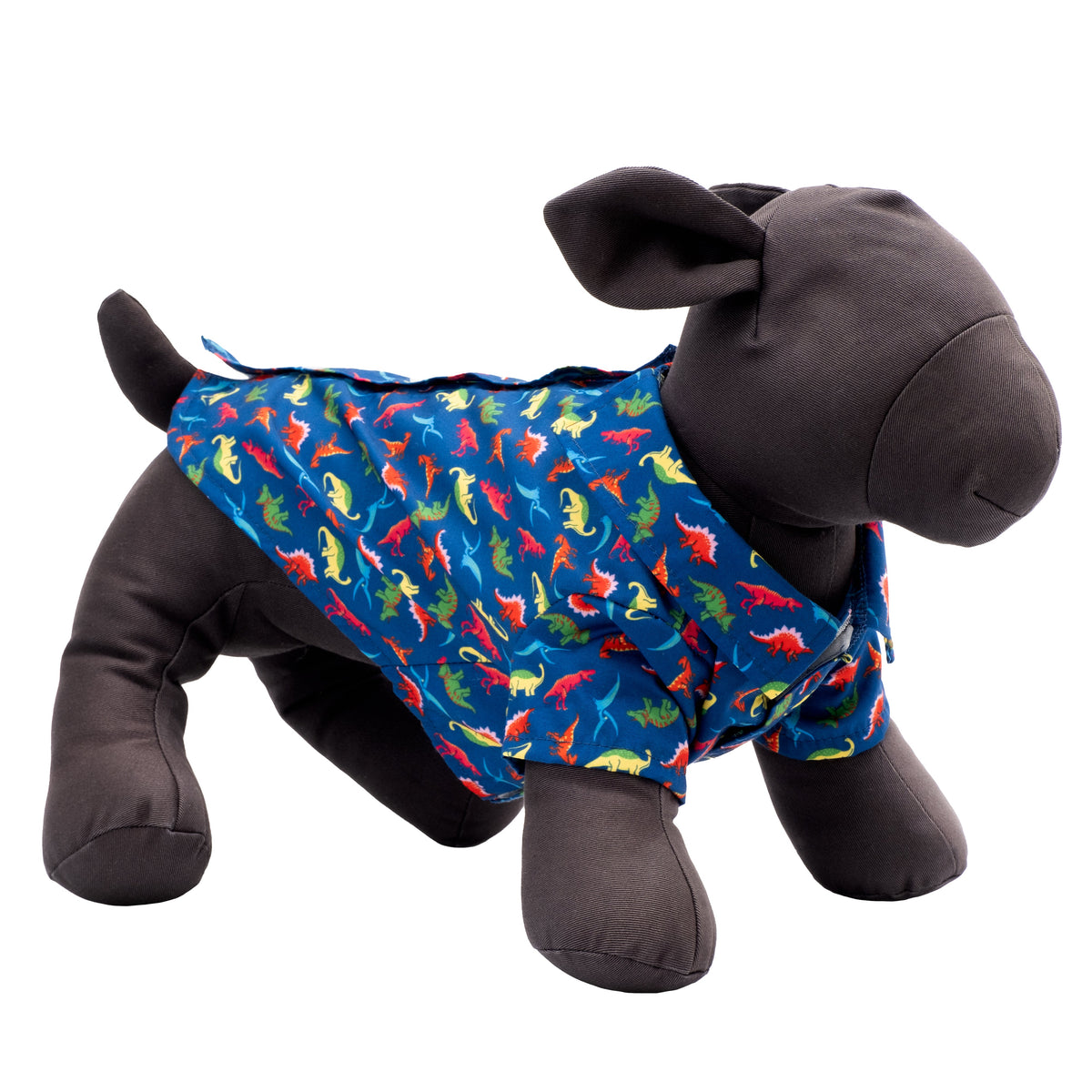 Dino Dog Shirt – Polyester, Navy, Sizes XS–XXL