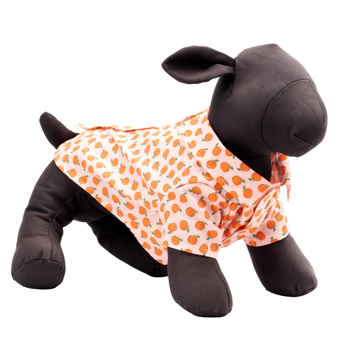 Peachy Keen Dog Shirt – Polyester, Peach, Sizes XS–XXL