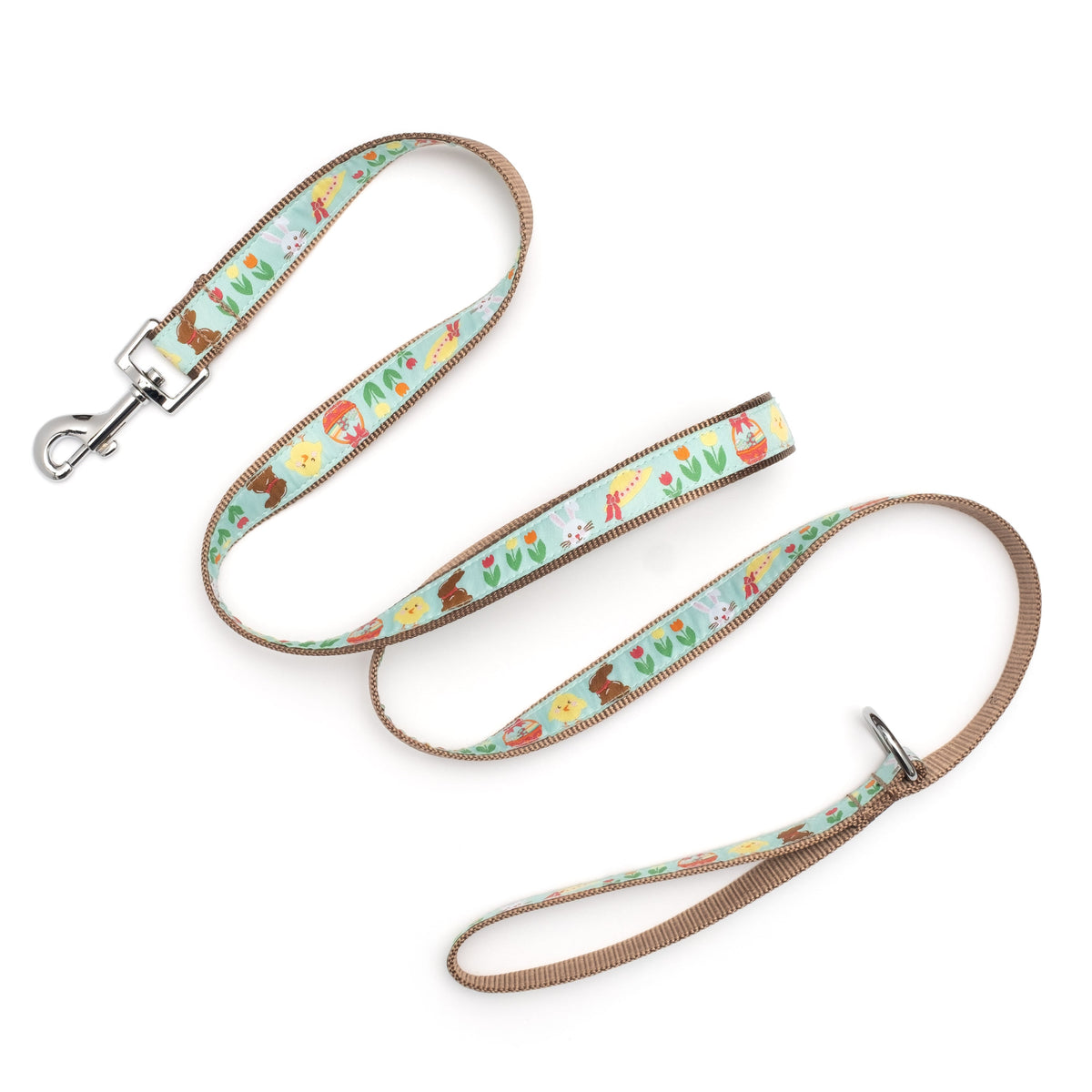 Hoppy Easter Dog Leash – Blue, Sizes S, L