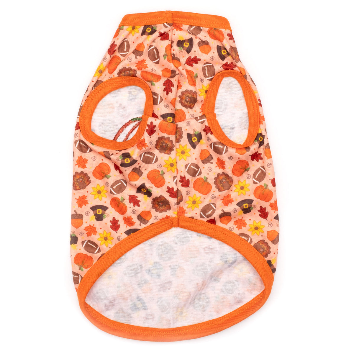 Fallelujah Dog Tank Top – Polyester, Peach, Sizes XS–XXL