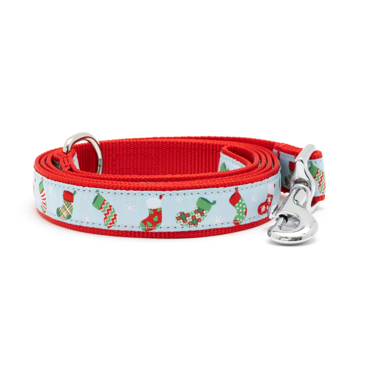 Stockings Were Hung Dog Leash – Blue, Sizes S, L