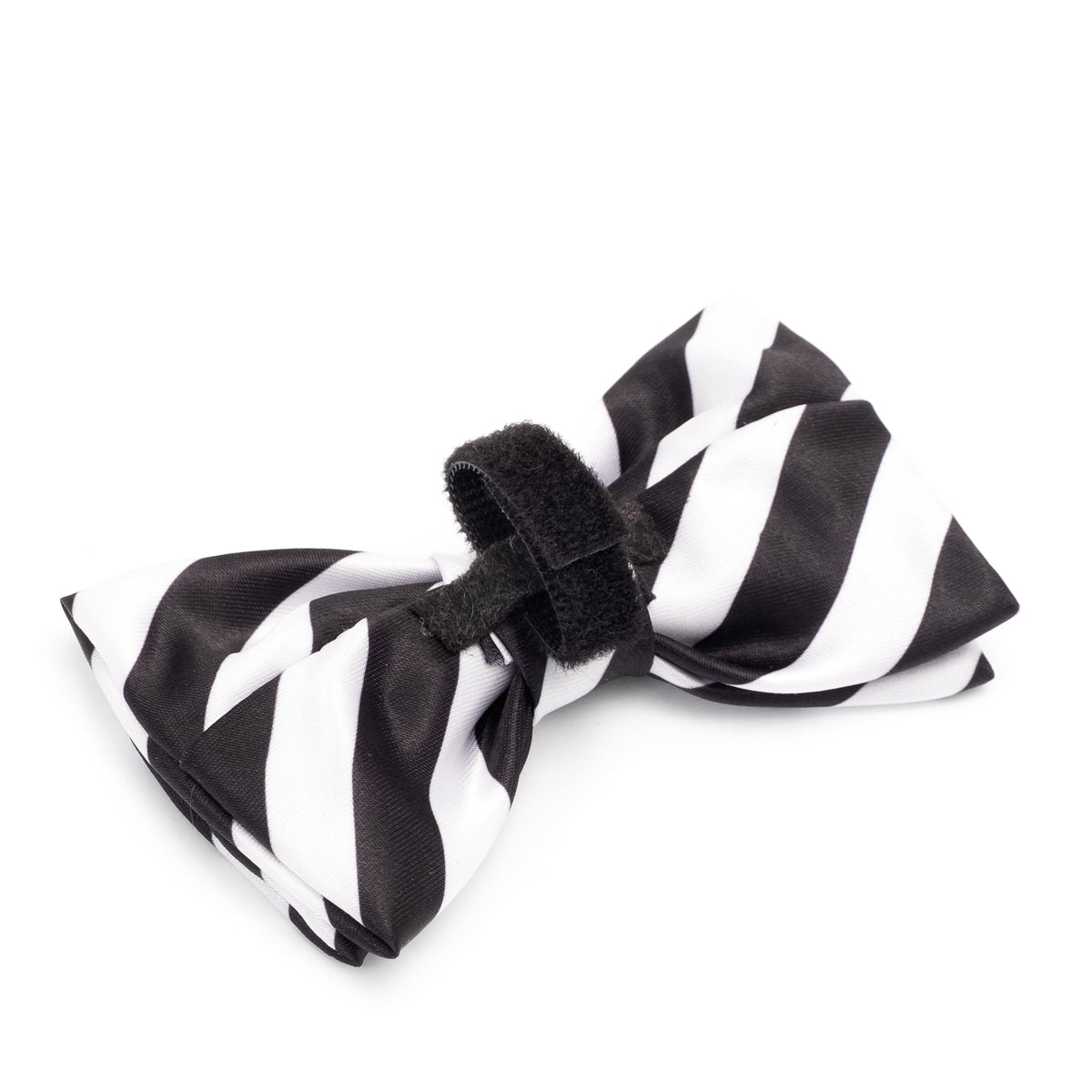 I Do Dog Bow Tie – Polyester, Black/White, Sizes S, L