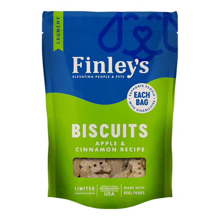 a bag of dog biscuits