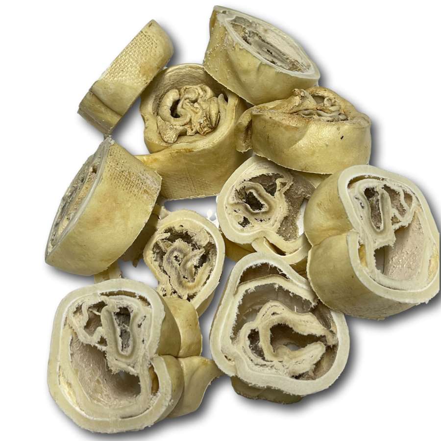 Dog Treat - Cheek Rings - Vanilla Flavored - 8oz