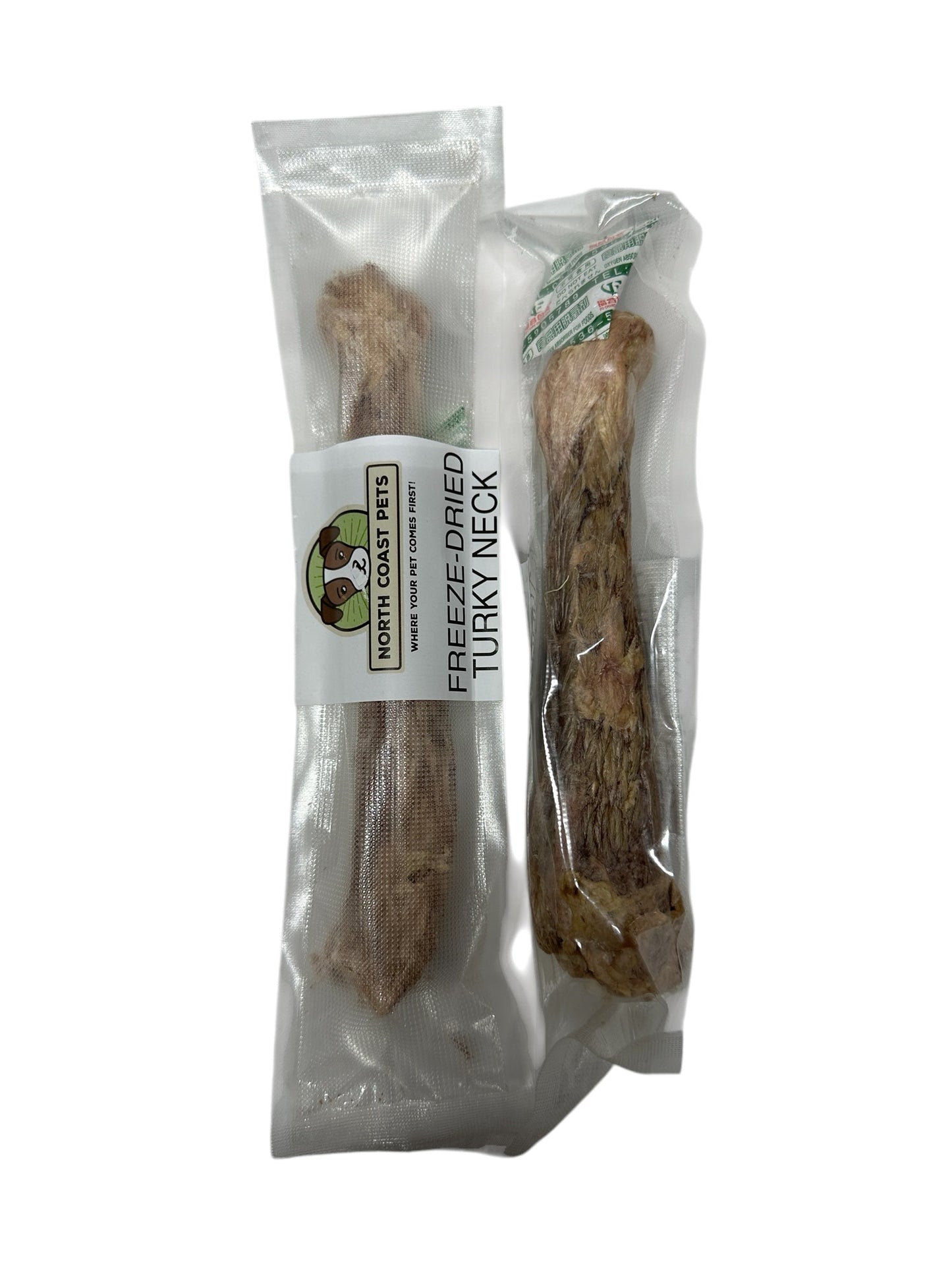 Dog Treat - Turkey Necks - Freeze Dried - 2 Pack