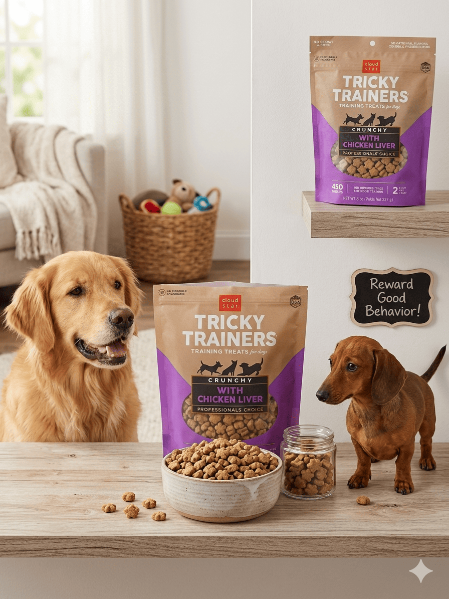 Tricky Trainers Dog Treat - Chicken Liver Training Treats 8oz