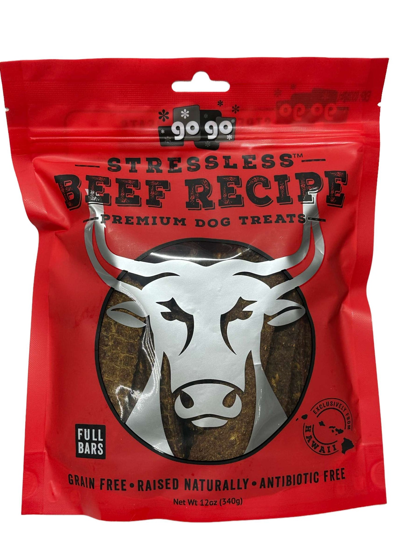 Dog Treat - Stressless Beef Jerky - 12oz