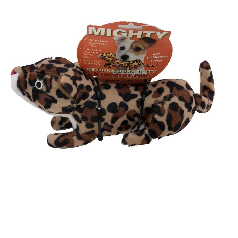 Tuffy Zoo Leopard Toy - Dog Toy