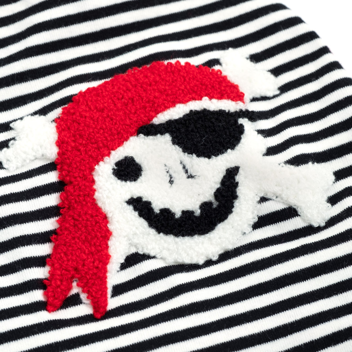 Pirate Dog Tank Top – Cotton, Black/White, Sizes XS–XXL