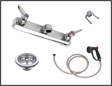 Petlift 8" Tub Plumbing Package 2880 - Dog Grooming