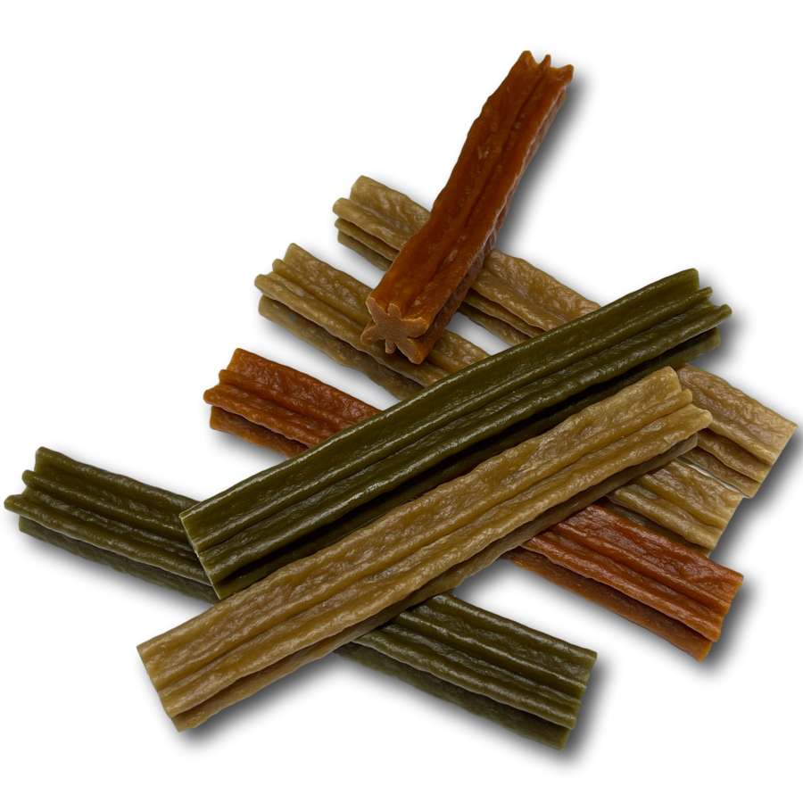 Dental chews for dogs — natural teeth cleaning dog treats