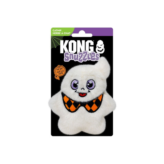 KONG Halloween Snuzzles Ghost Cat Toy