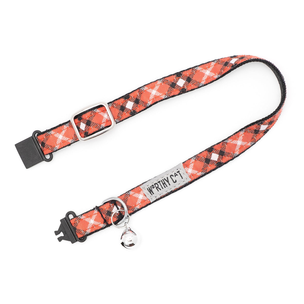 Bias Plaid Cat Collar – 4 colours, Size One Size