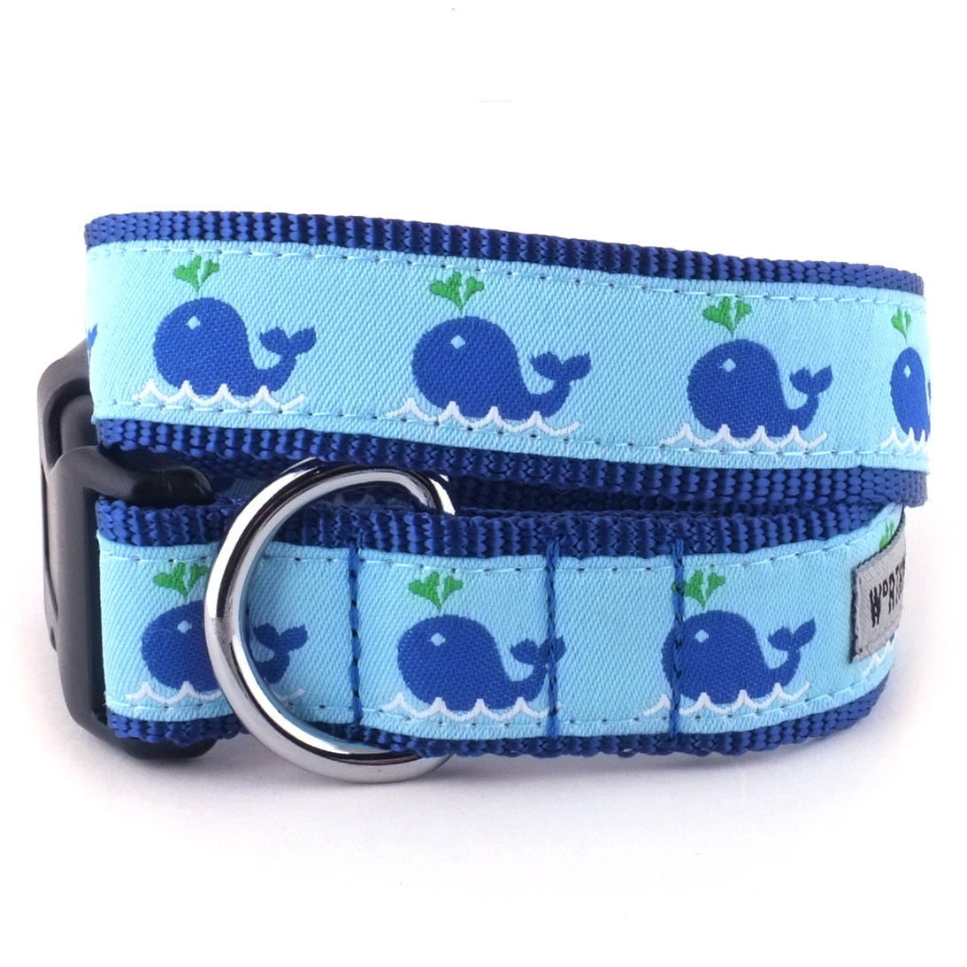 Squirt Dog Collar – Blue, Sizes XS–XL