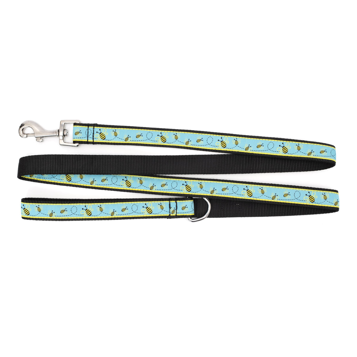 Bee ribbon and black nylon backing
