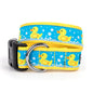 Blue Rubber Duck Dog Collar in blue, main product view
