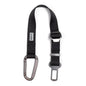 Safety Seatbelt Attachment Dog Seatbelt – Black, Size One Size