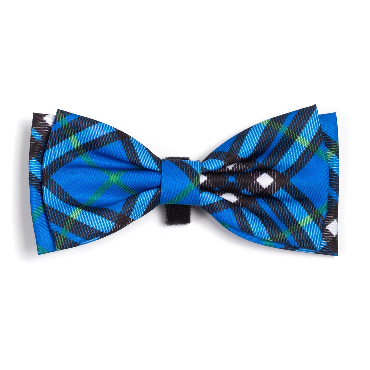 Bias Plaid Dog Bow Tie – Polyester, 5 colours, Sizes S, L