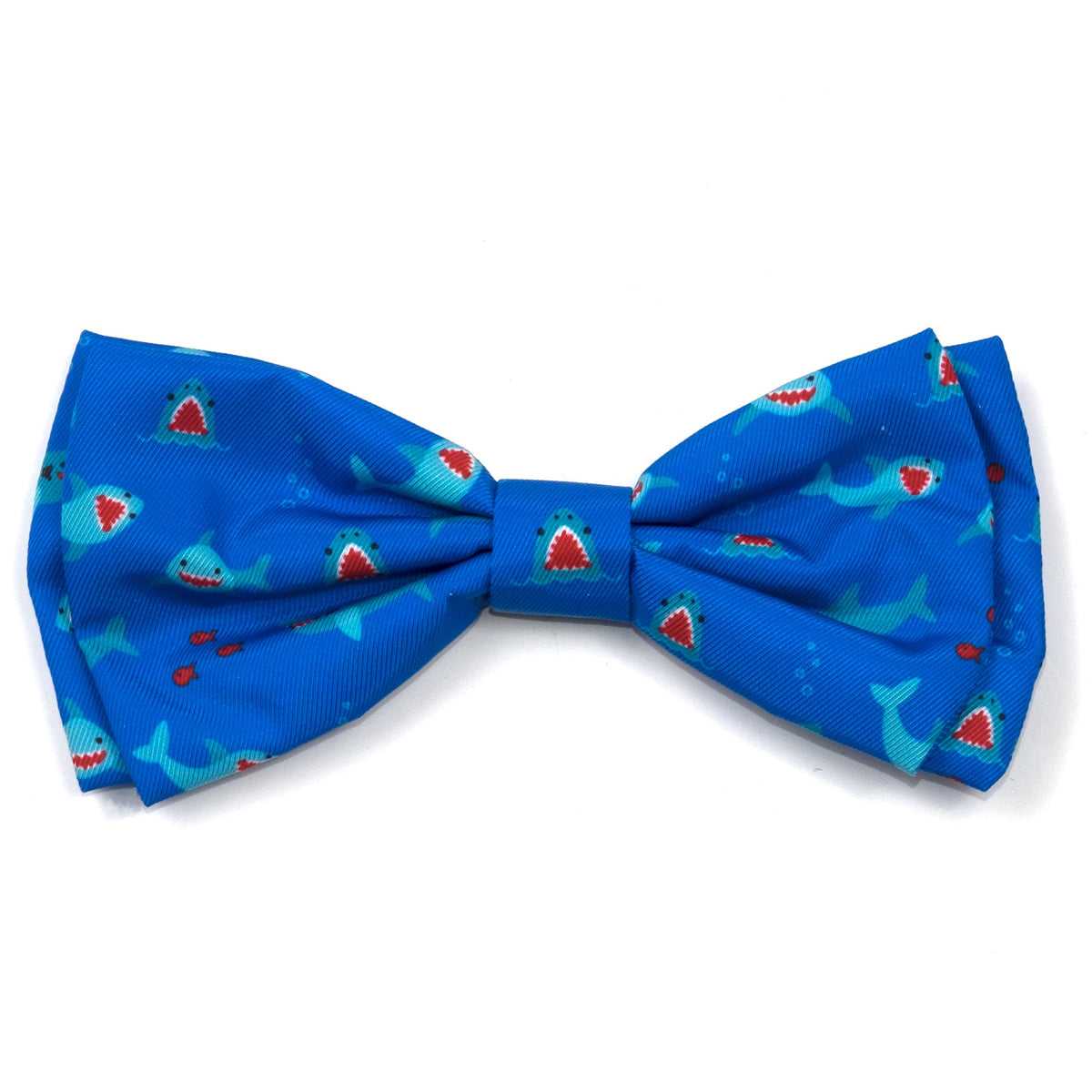 Chomp Dog Bow Tie – Polyester, Blue, Sizes S, L