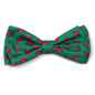 Watermelon Dog Bow Tie – Polyester, Green, Sizes S, L