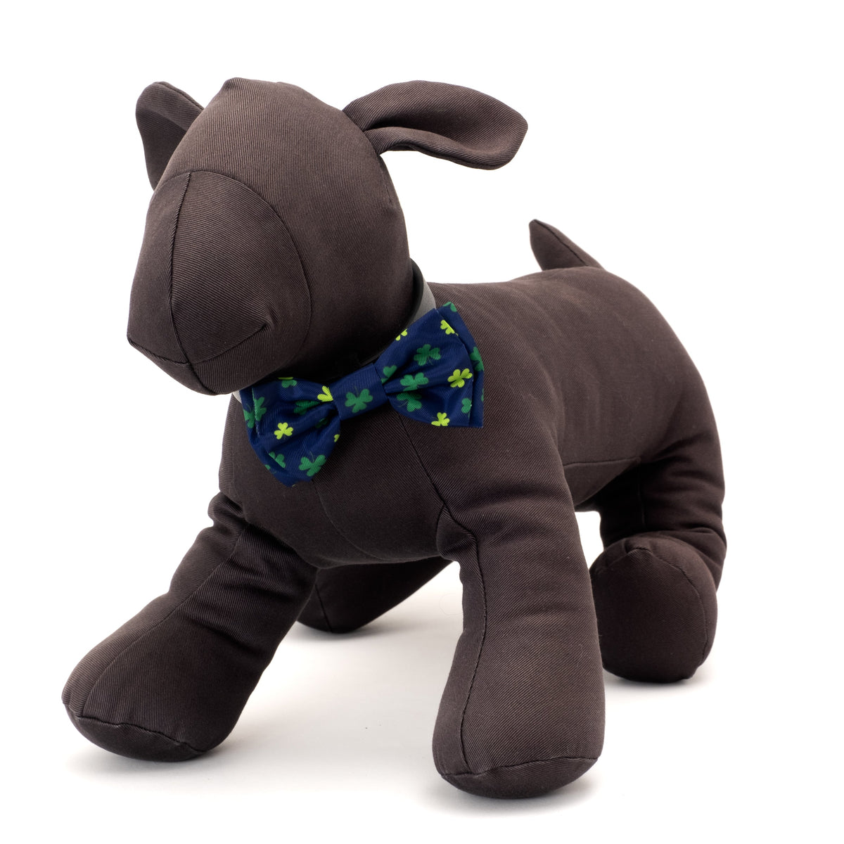 Lucky Dog Bow Tie – Polyester, Navy, Sizes S, L