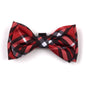 Bias Plaid Dog Bow Tie – Polyester, 5 colours, Sizes S, L
