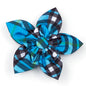 Bias Plaid Dog Flower – Polyester, 5 colours, Sizes S, L