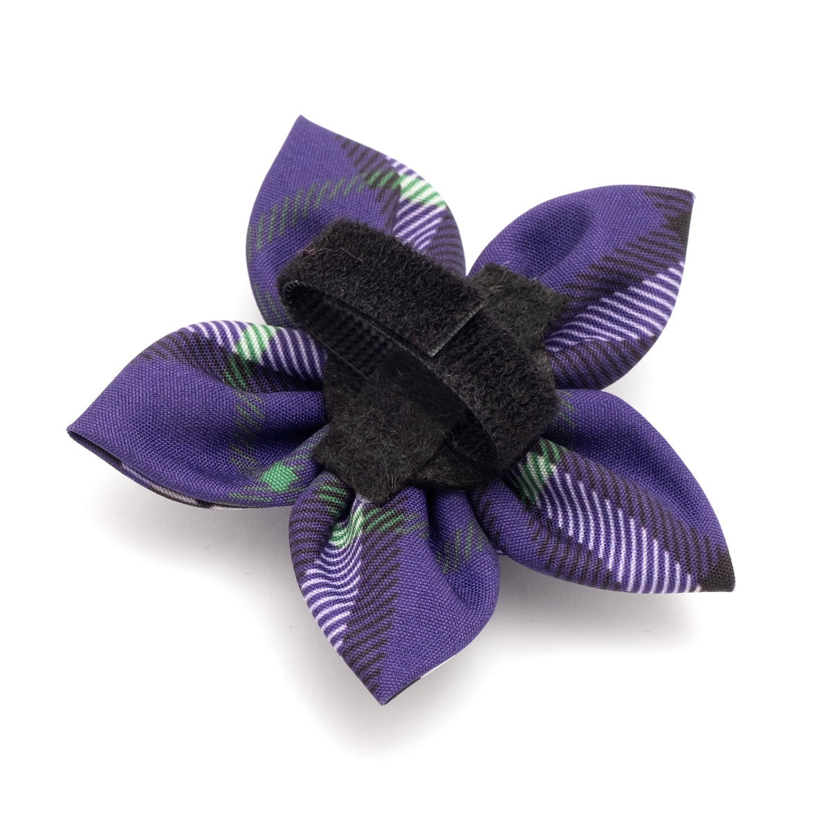 Bias Plaid Dog Flower – Polyester, 5 colours, Sizes S, L