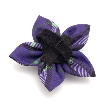 Bias Plaid Dog Flower – Polyester, 5 colours, Sizes S, L
