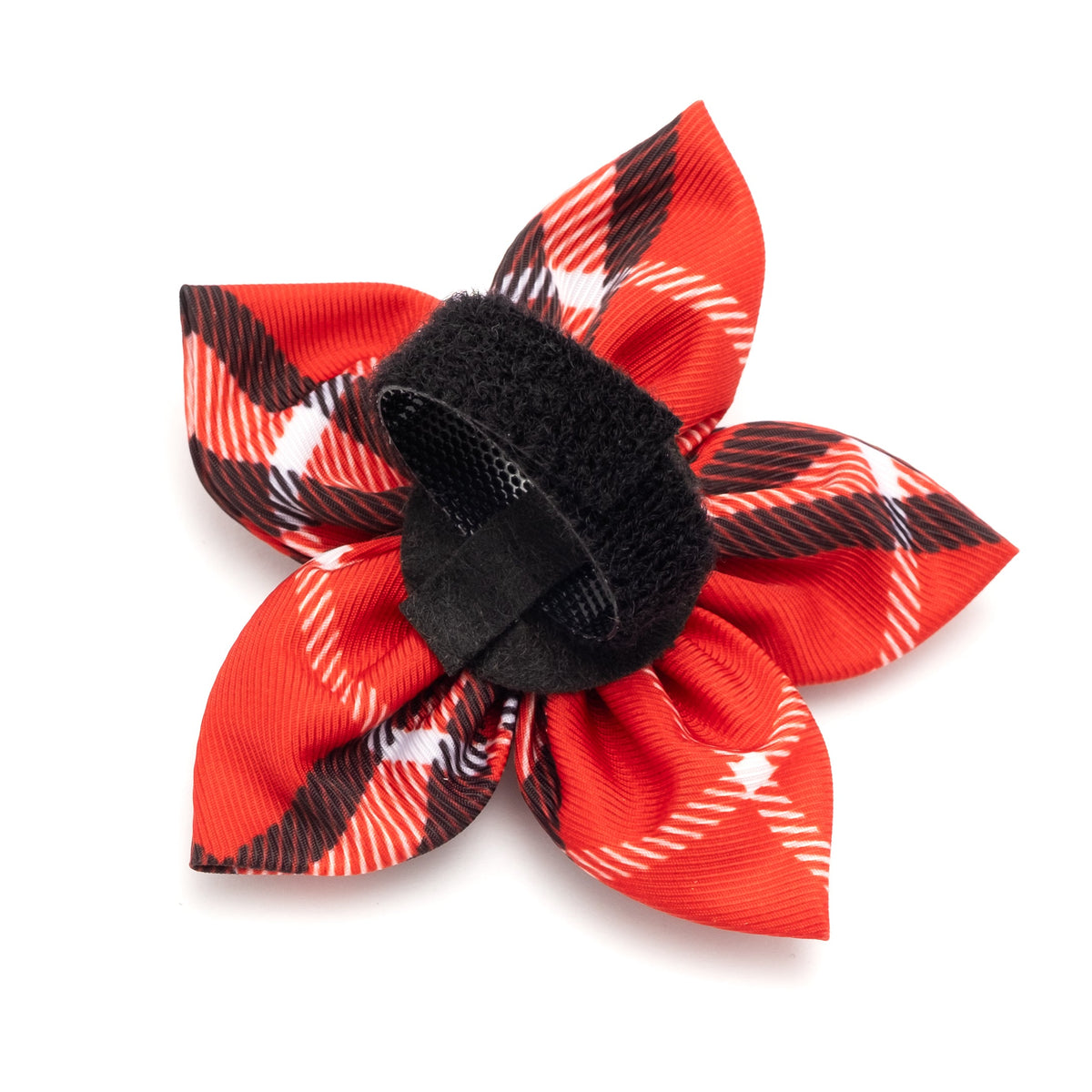 Bias Plaid Dog Flower – Polyester, 5 colours, Sizes S, L