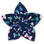 Bow Ties Dog Flower – Polyester, Navy, Sizes S, L