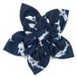 Jaws Dog Flower – Polyester, Navy, Sizes S, L