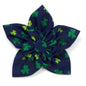 Lucky Dog Flower – Polyester, Navy, Sizes S, L