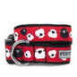 Counting Sheep Dog Collar – Red, Sizes XS–XL