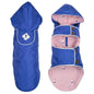 Hooded Dog Rain Jacket, blue, product view 10