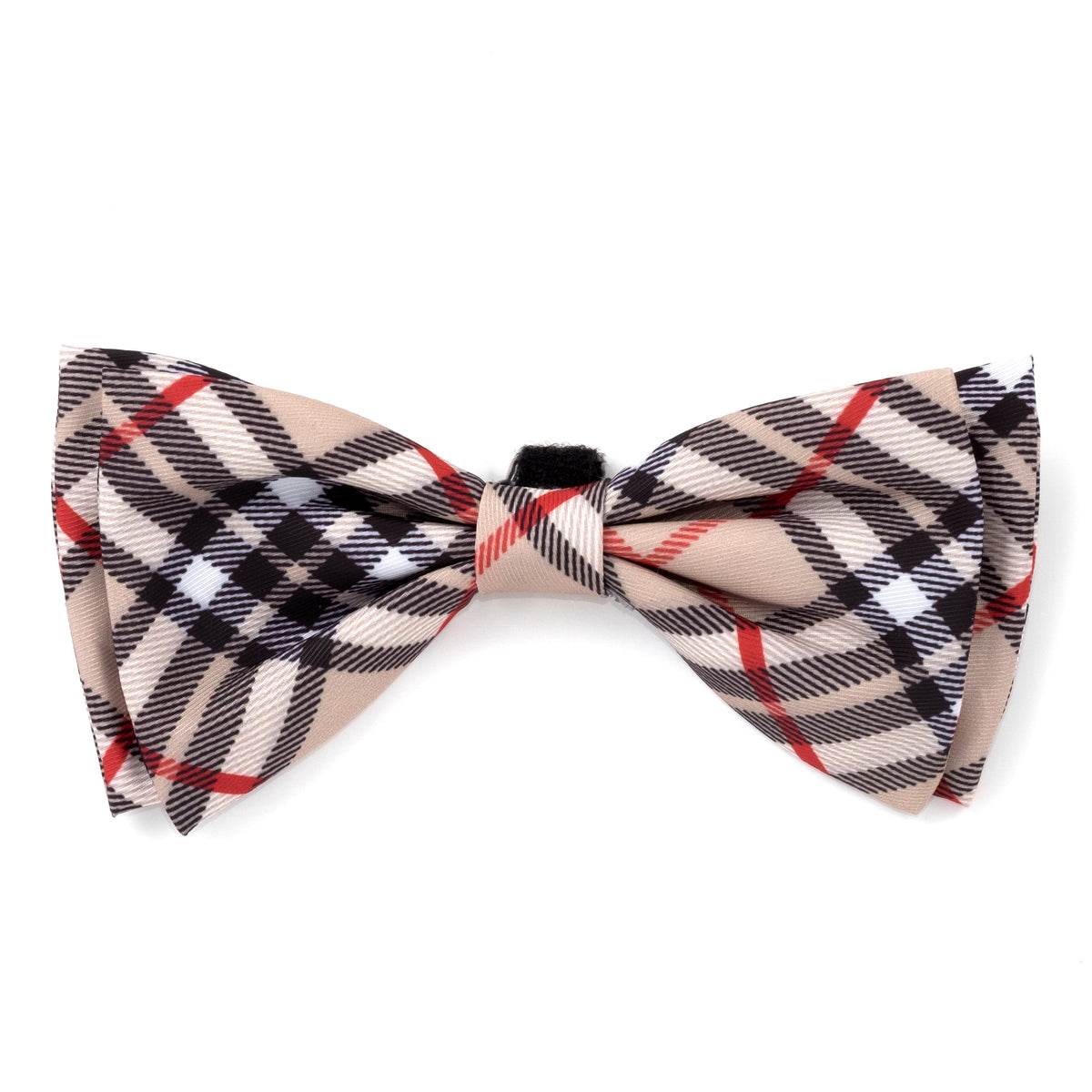 Bias Plaid Dog Bow Tie – Polyester, 5 colours, Sizes S, L