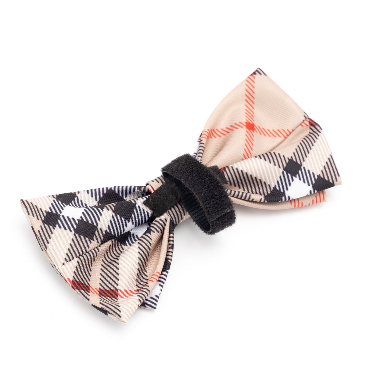 Bias Plaid Dog Bow Tie – Polyester, 5 colours, Sizes S, L