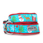 Icy Blue Winter Dog Collar in icy blue, main product view