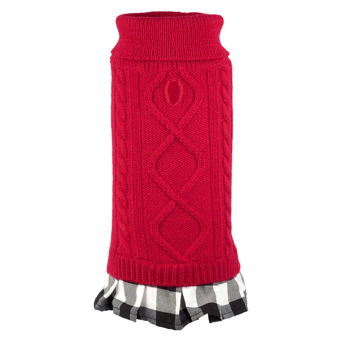 Turtleneck Sweater Dress Dog Sweater – Acrylic, 4 colours, Sizes XXS–XXL
