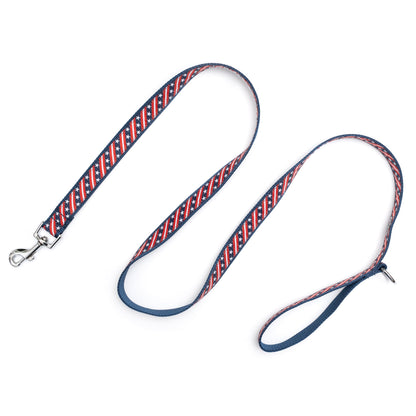 Stars and stripes leash extended