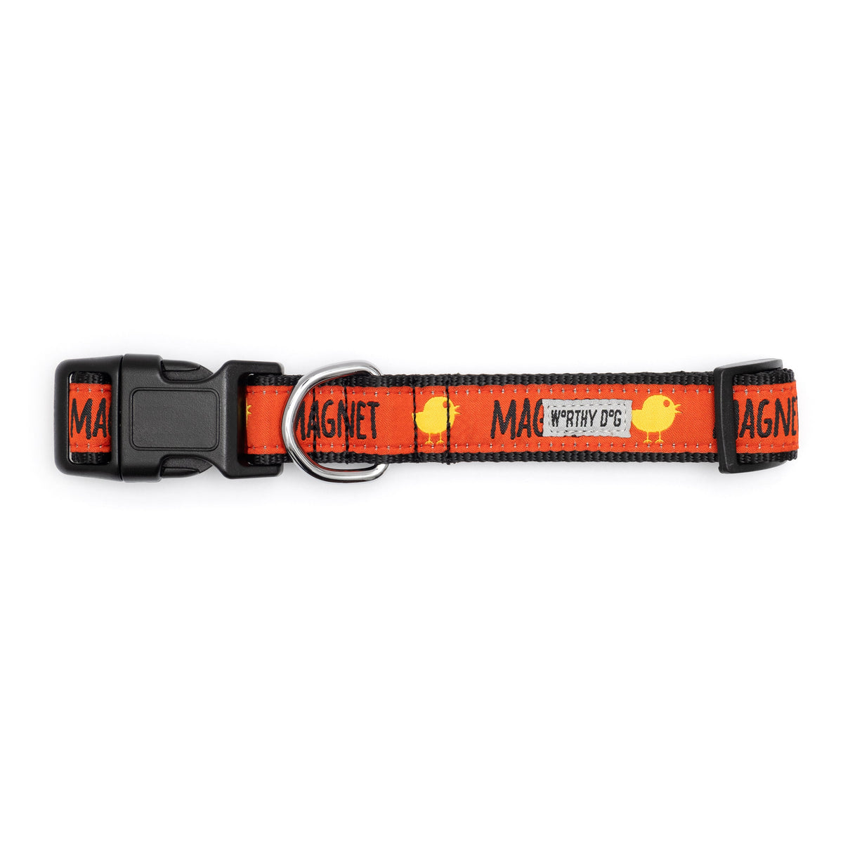Chick Magnet Dog Collar – Red, Sizes XS–XL