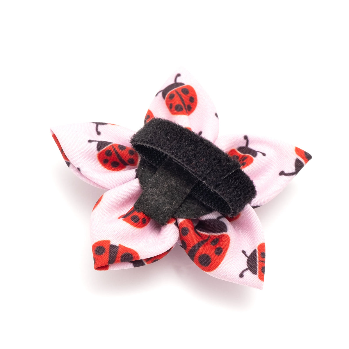 Ladybugs Dog Flower – Polyester, Pink, Sizes S, L