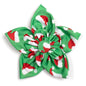 Santa Hats Dog Flower – Polyester, Green, Sizes S, L