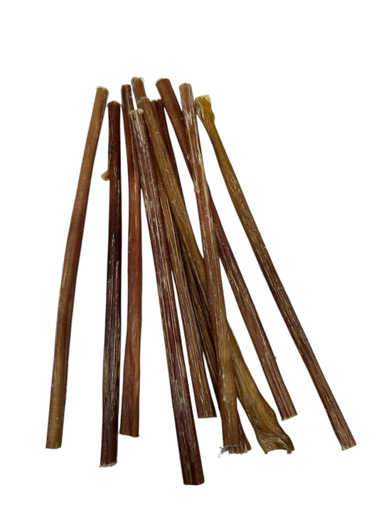 Dog Treat - 12" Beef Bully Sticks Skinnies Size